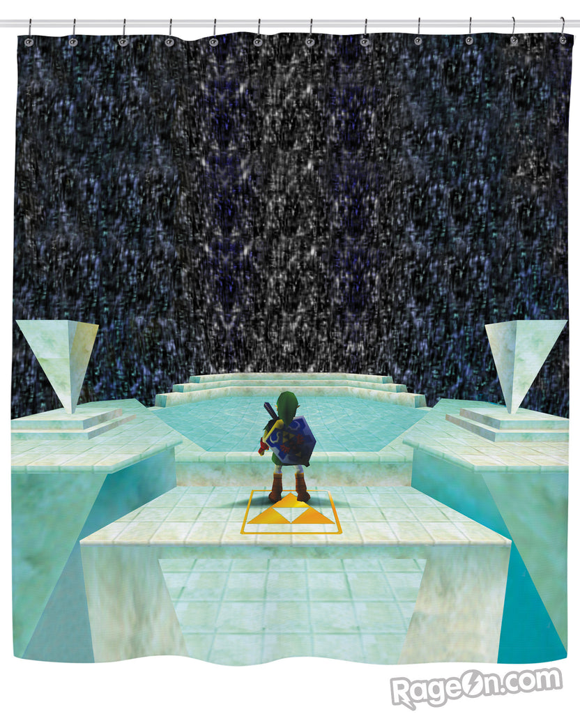 Zelda Great Fairy Fountain Shower Curtain