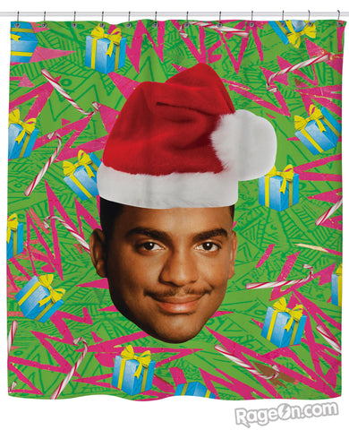 Carlton Christmas Shower Curtain