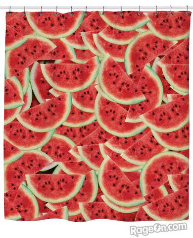 Watermelon Shower Curtain