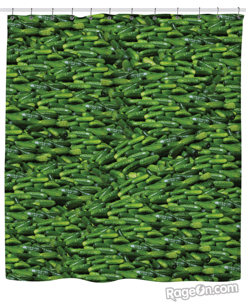 Pickles Shower Curtain