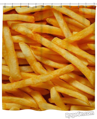 French Fries Shower Curtain