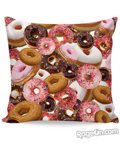 Donuts Couch Pillow