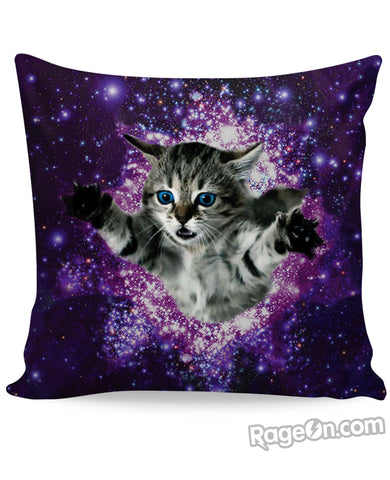 Kitty Glitter Couch Pillow