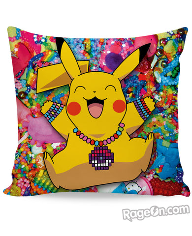 PIkachu in Kandiland Couch Pillow
