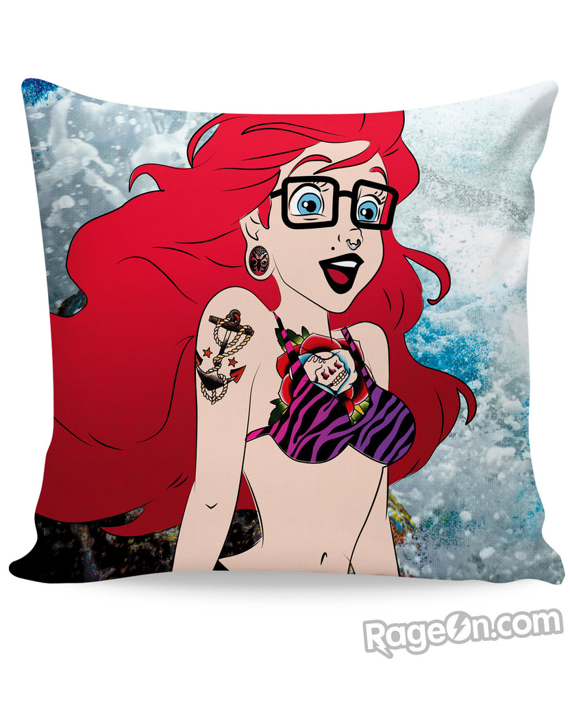 Hipster Ariel Couch Pillow