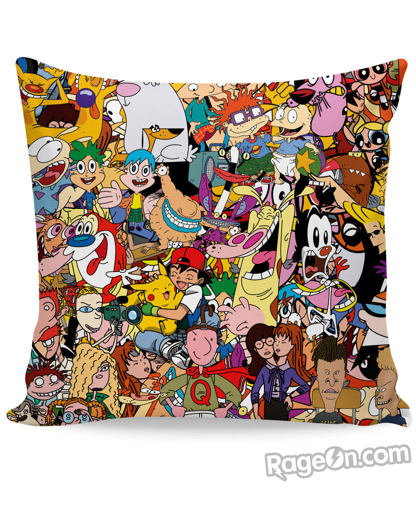 Totally 90s Couch Pillow