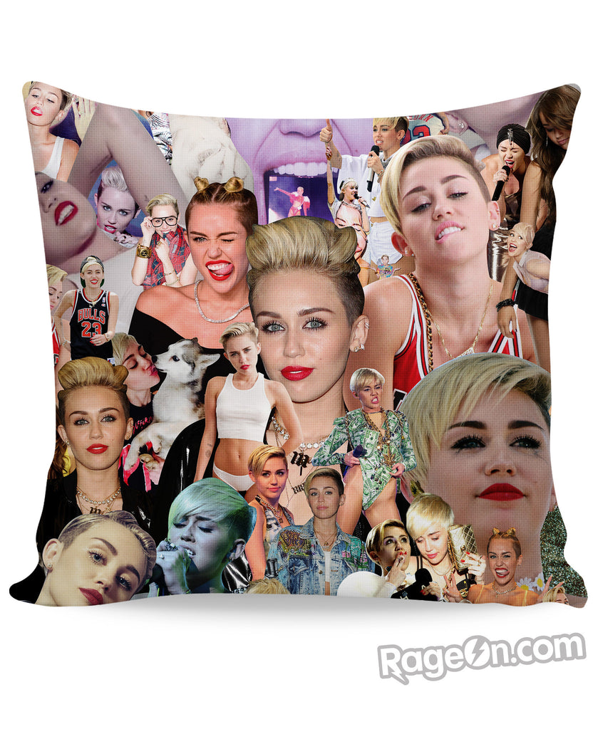 Miley Cyrus Paparazzi Couch Pillow