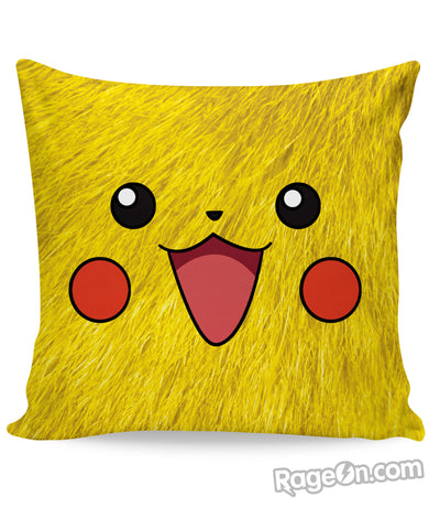 Pikachu Face Couch Pillow