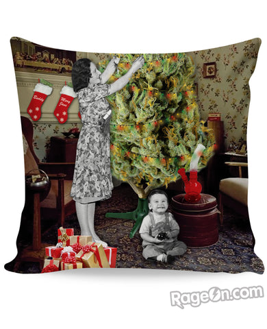 Merry Kushmas Couch Pillow