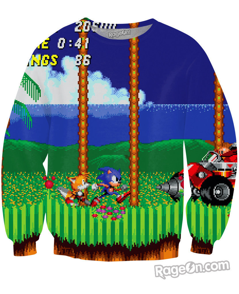 Sonic The Hedgehog Crewneck Sweatshirt