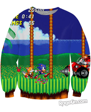 Sonic The Hedgehog Crewneck Sweatshirt