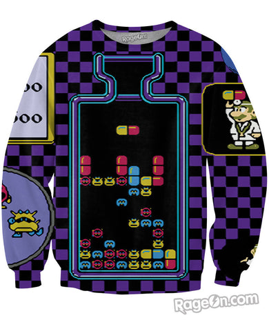 Dr. Mario Crewneck Sweatshirt