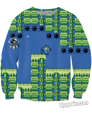 Mega Man 2 Crewneck Sweatshirt