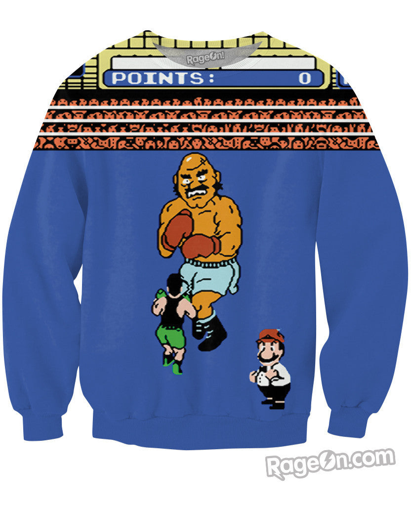 Punch-Out Crewneck Sweatshirt