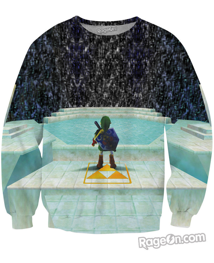Legend of Zelda Great Fairy Fountain Crewneck Sweatshirt