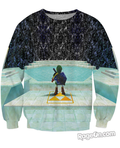 Legend of Zelda Great Fairy Fountain Crewneck Sweatshirt *Ready to Ship*