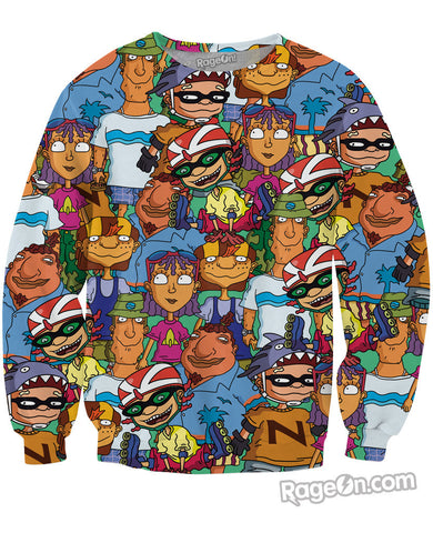 Rocket Power Crewneck Sweatshirt