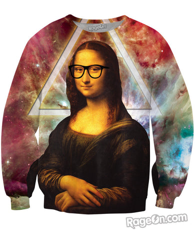 Hipster Lisa Crewneck Sweatshirt 