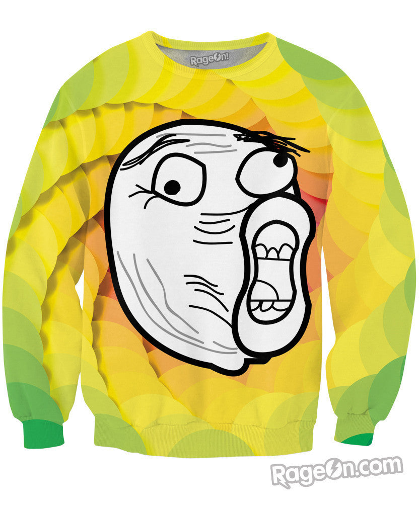 LOL Face Crewneck Sweatshirt