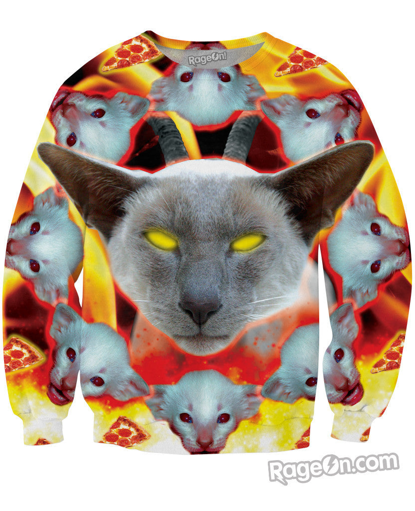 Evil Pussy Crewneck Sweatshirt