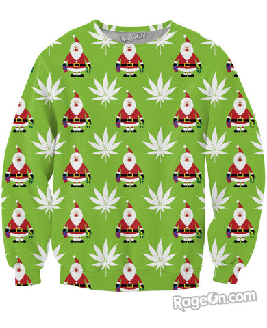 Green Christmas Crewneck Sweatshirt