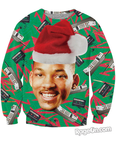 Fresh Prince Christmas Crewneck Sweatshirt