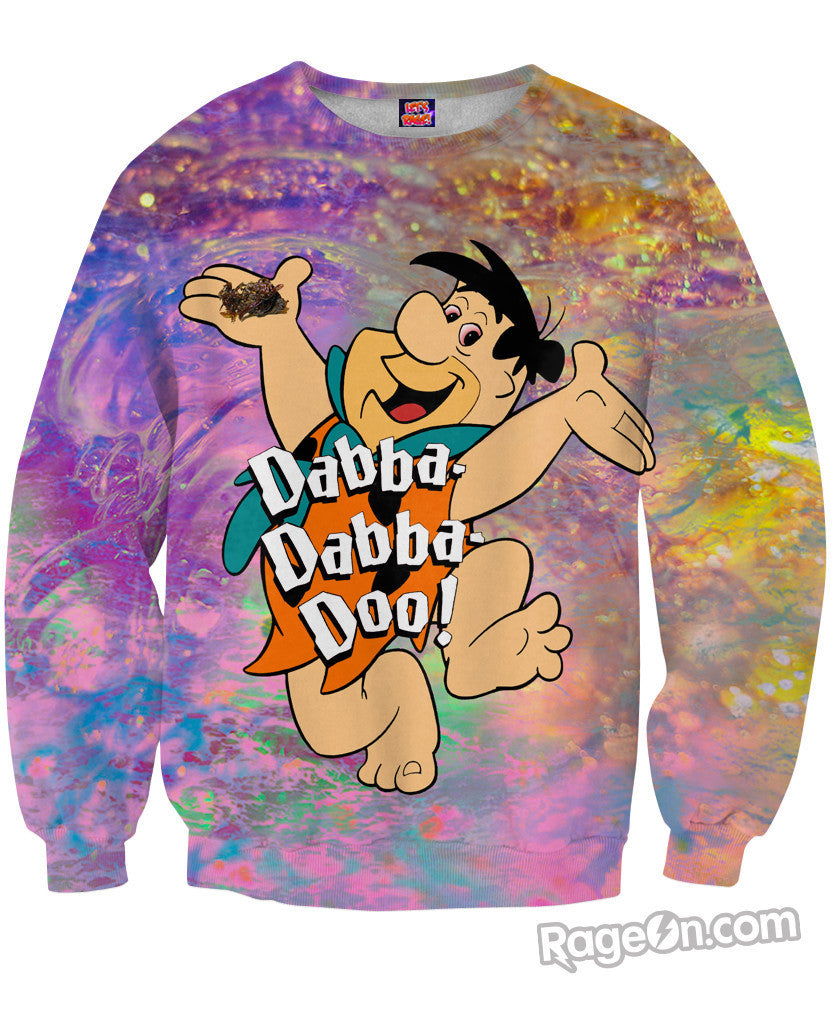 Dabba Dabba Do Crewneck Sweatshirt