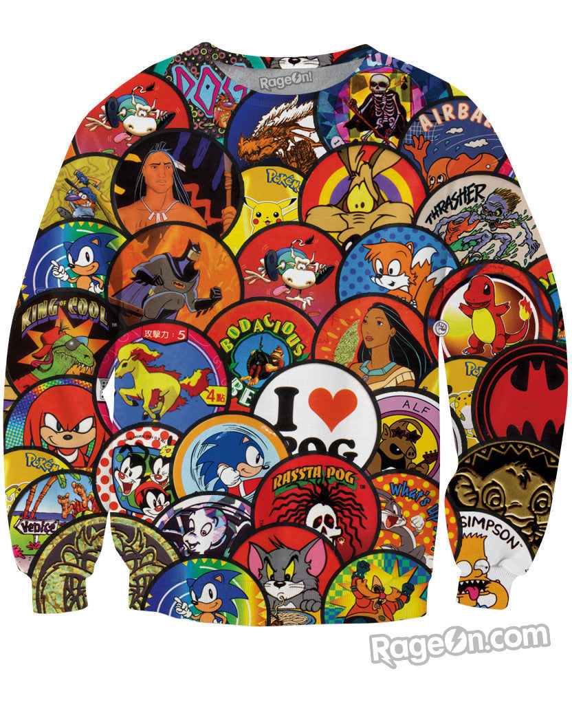 Pogs Crewneck Sweatshirt