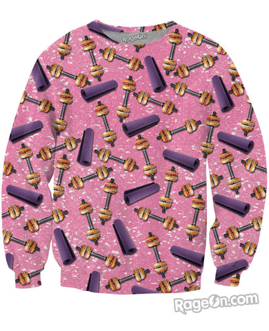 I Doughnut Lift Crewneck Sweatshirt