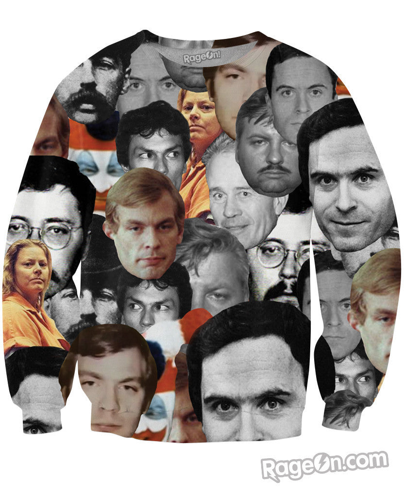 Serial Killers Crewneck Sweatshirt