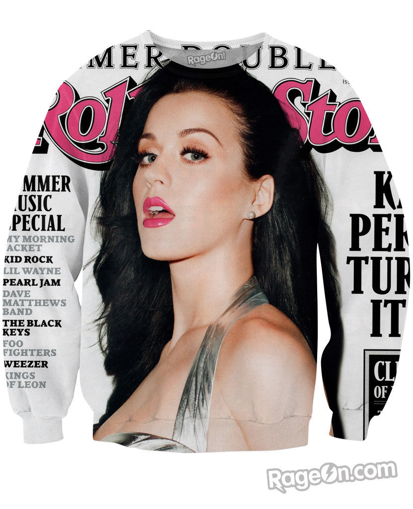 Katy Perry Rolling Stone Crewneck Sweatshirt