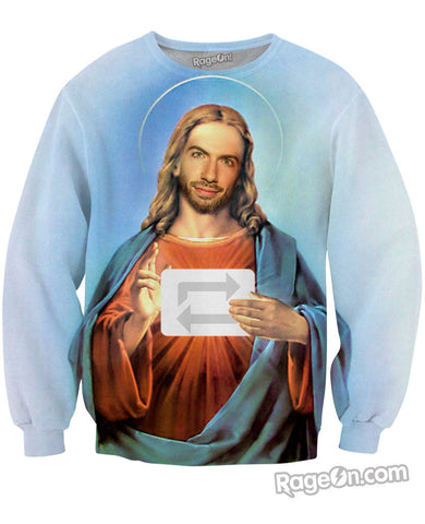 David Karp is God Crewneck Sweatshirt