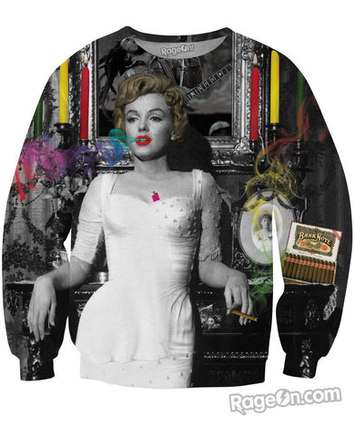 Marilyn Smoking Crewneck Sweatshirt