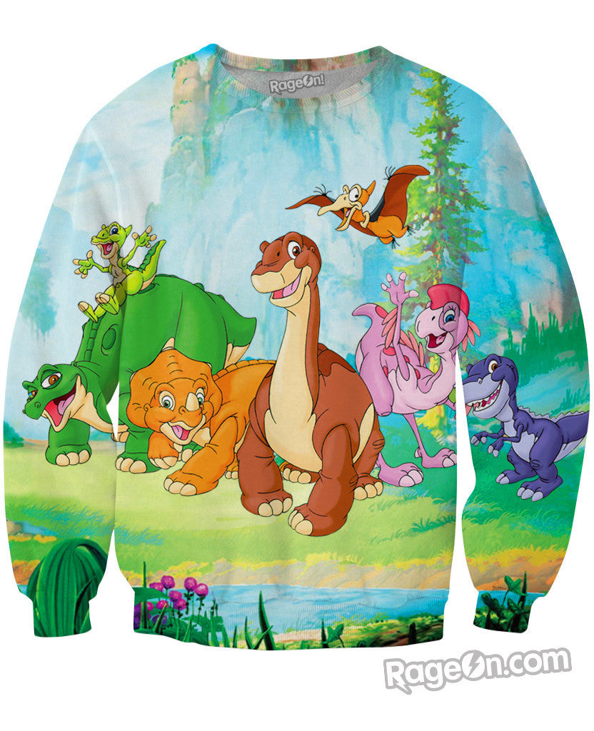 The Land Before Time Gang Crewneck Sweatshirt