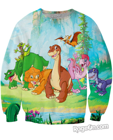 The Land Before Time Gang Crewneck Sweatshirt