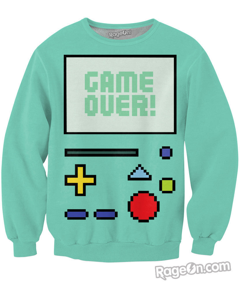 Game Over BMO Crewneck Sweatshirt