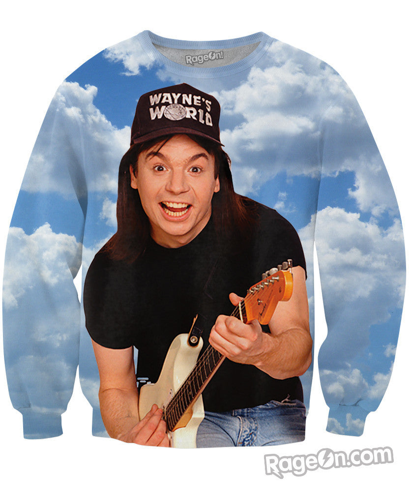 Wayne's World Wayne Campbell Crewneck Sweatshirt