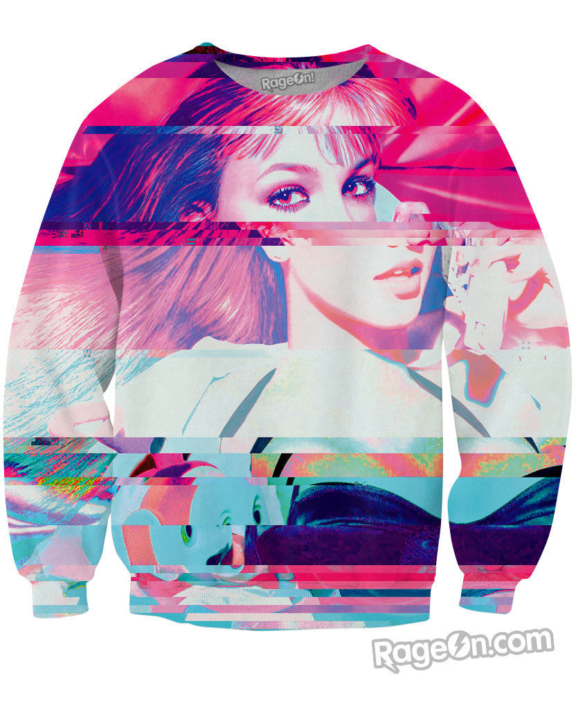 It's Britney, Glitch Crewneck Sweatshirt