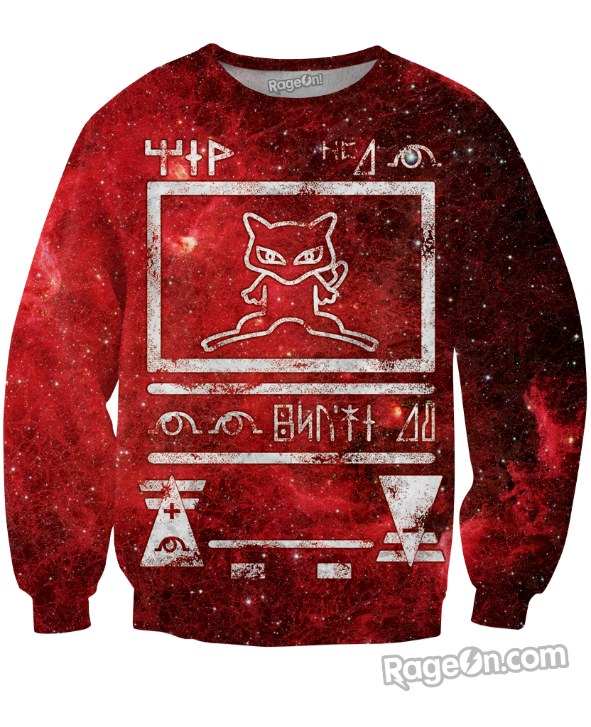 Ancient Mew Limited Edition Red Crewneck Sweatshirt