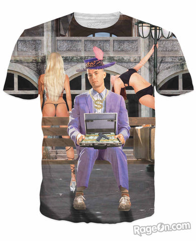 Mack Daddy Forrest TakeAllYoHoes Gump T-Shirt
