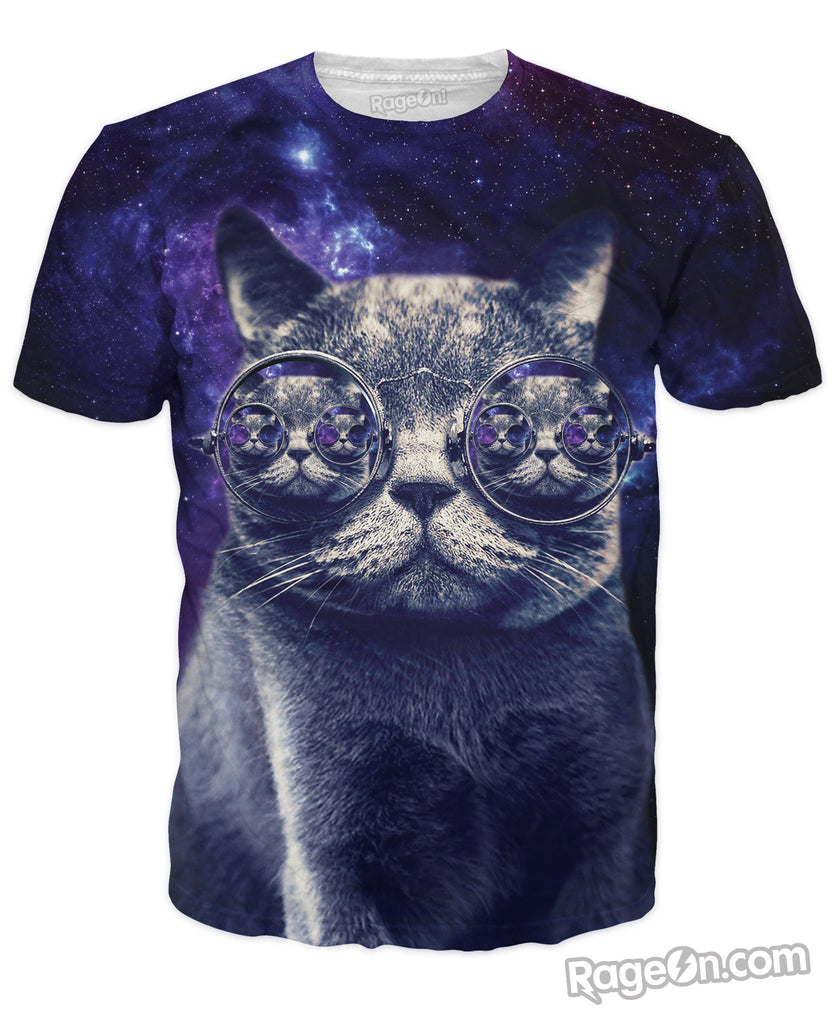 Hipster Cat T-Shirt