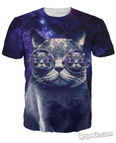 Hipster Cat T-Shirt