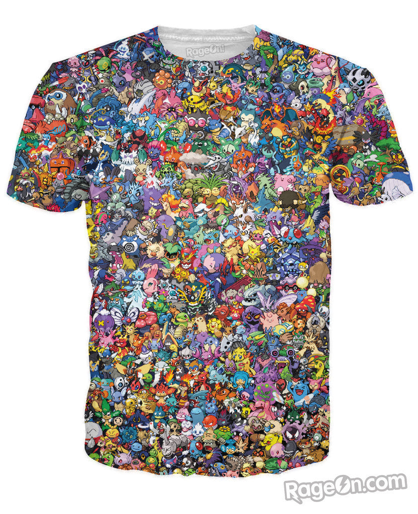 Pokemon Collage T-Shirt *Ready to Ship*