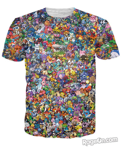 Pokemon Collage T-Shirt *Ready to Ship*