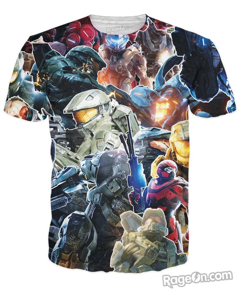 Halo Collage T-Shirt