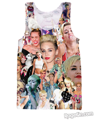 Miley Cyrus Paparazzi Tank Top