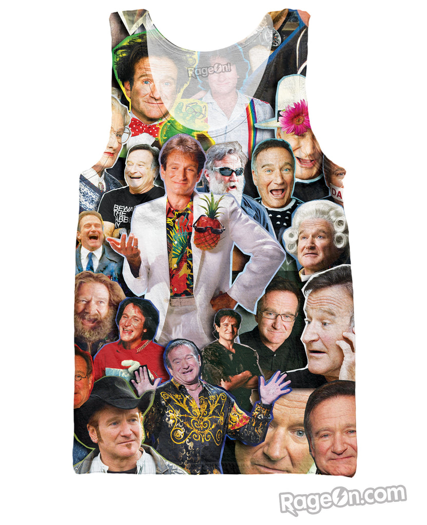 Robin Williams Paparazzi Tank Top