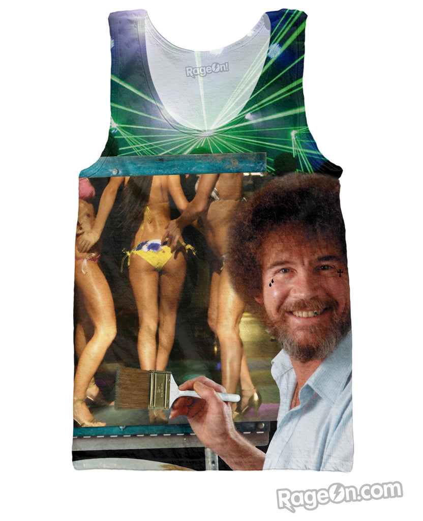 Bob "The Boss" Ross Happy Little Hoes Tank Top