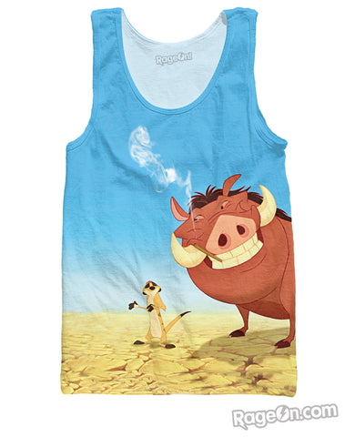 Timon and Pumbaa Tank Top