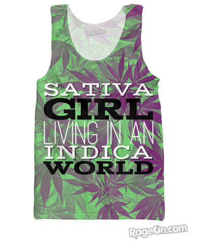 Sativa Girl Tank Top